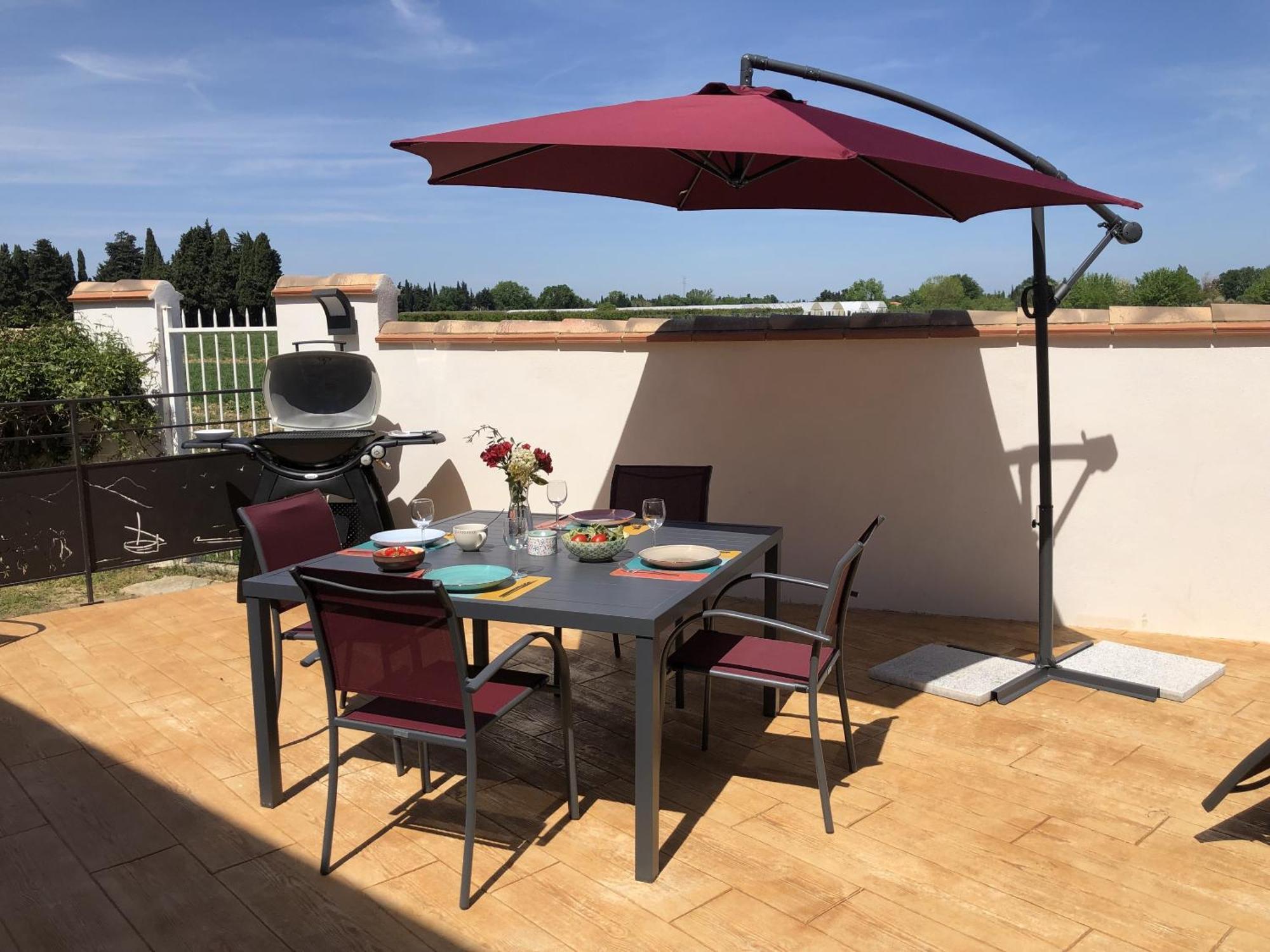 Gites La Catalane Theza Zimmer foto